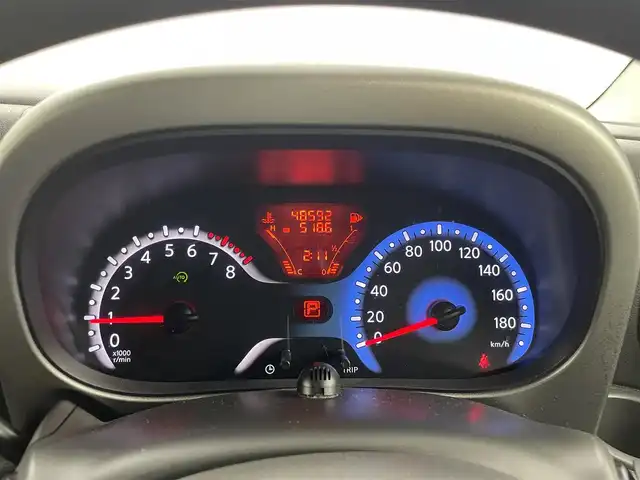 日産 キューブ 15X 茨城県 2016(平28)年 4.9万km ダークメタルグレー 純正ナビ/バックカメラ/ワンセグ/ETC/ドラレコ/HIDヘッドライト/アイドリングストップ/スマートキー/プッシュスタート