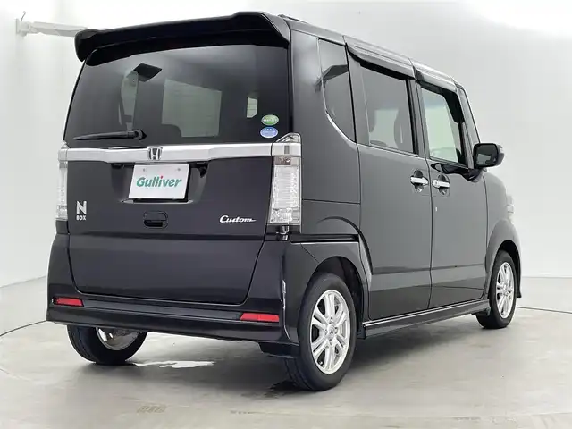 ホンダ Ｎ ＢＯＸ カスタム G Lパッケージ 福井県 2012(平24)年 5万km プレミアムゴールドパープルパール ナビ装着用スペシャルパッケージ/純正ディーラーオプションナビ【VXMー128VS】/CD/DVD/ワンセグTV/USB/SD/AM/FM/ETC/バックカメラ /両側パワースライドドア /プッシュスタート /スマートキー/オートライト /ディスチャージヘッドライト/フォグランプ/純正１４インチアルミ