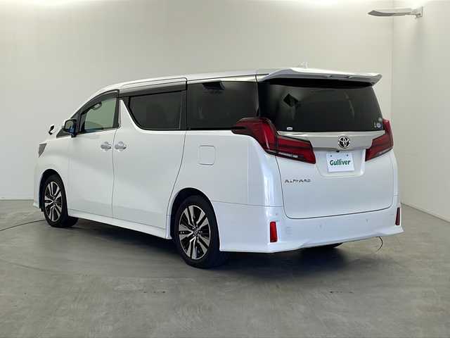 トヨタ アルファード S Cパッケージ 栃木県 2018(平30)年 3.1万km ホワイトパールクリスタルシャイン ワンオーナー/Wサンルーフ/純正SDナビ/（DVD/CD/フルセグ/SD/Bluetooth）/純正フリップダウンモニター/TOYOTA Safety Sense/・レーダークルーズ コントロール/・プリクラッシュセーフティ/・レーントレーシングアシスト/・レーンディパーチャーアラート/・ロードサインアシスト/・先行車発進告知機能/・オートマチックハイビーム/レザーシート/パワーシート/シートヒーター/エアシート/両側パワースライドドア/パワーバックドア/デジタルインナーミラー/バックカメラ/LEDヘッドライト/ビルトインETC/ドライブレコーダー/プッシュスタート/純正18インチアルミホイール