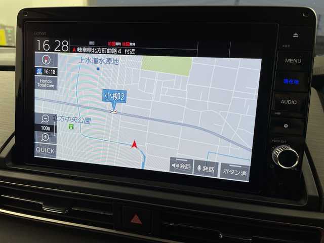 ホンダ オデッセイ ハイブリッド e:HEVアブソルート EX 岐阜県 2021(令3)年 4万km プレミアムヴィーナスブラックP 10インチ純正ナビ　/　(AM/FM/CD/DVD/Bluetooth/フルセグTV/AppleCarPlay)/純正フリップダウンモニター/全方位カメラ/衝突軽減ブレーキ/レーンキープアシスト/コーナーセンサー/ブラインドスポットモニター/レーダークルーズコントロール/レザーシート/パワーシート/シートヒーター/両側パワースライドドア/LEDヘッドライト/パワーバックドア/純正ドライブレコーダー前後/ビルトインETC2.0/スペアキー/純正アルミホイール/純正フロアマット/純正ドアバイザー