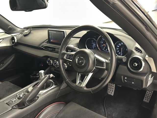 マツダ ロードスター RS 熊本県 2016(平28)年 5.9万km セラミックM 純正SDナビ/フルセグ/バックカメラ/Bluetooth/スマートキー×2/プッシュスタート/ビルトインETC/ハーフレザーシート（レカロシート）/BOSEサウンド/ブラインドスポット