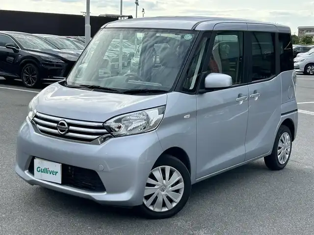 日産 デイズ ルークス X 奈良県 2015(平27)年 6.5万km クールシルバー ナビ　/ＴＶ　/全方位カメラ　/ドライブレコーダー　/パワースライドドア　/ＥＴＣ　/スマートキー　/プッシュスタートボタン　/ＡＡＣ　/盗難防止装置　/アイドリングストップ　/ＵＳＢ入力端子/ＣＤ/ＳＤ/ｉＰｏｄ/ＡＵＸ