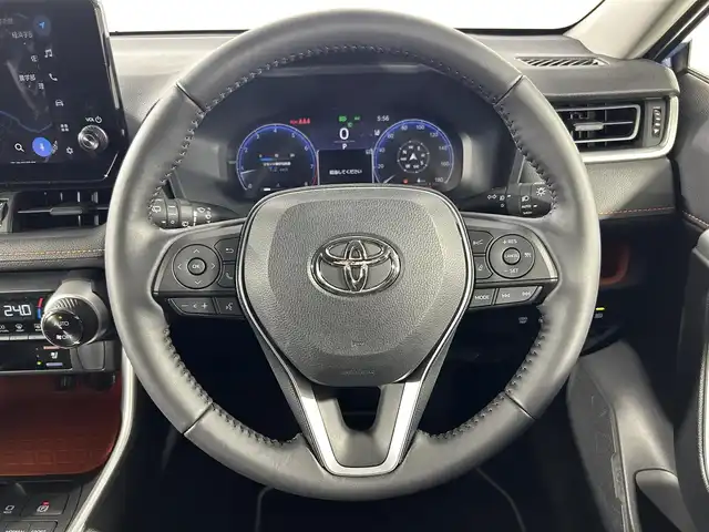 トヨタ ＲＡＶ４ アドベンチャー 佐賀県 2023(令5)年 0.2万km アッシュグレーメタリック/グレイッシュブルー 純正10.5型ナビ/（ＡＭ/ＦＭ/CD/DVD/Bluetooth/フルセグTV）/バックカメラ/クルーズコントロール(追従あり)/前後ドライブレコーダー/衝突被害軽減システム/ビルトインETC/レーンアシスト/コーナーセンサー/シートヒーター/エアシート/LEDヘッドライト/デュアルエアコン/盗難防止装置/横滑り防止装置/オートライト/オートマチックハイビーム/スマートキー/プッシュスタート/純正フロアマット/純正19インチアルミホイール/ステアリングスイッチ/電動格納ミラー