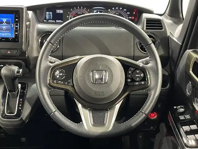 ホンダ Ｎ ＢＯＸ カスタム G L ターボ ホンダセンシング 愛知県 2019(令1)年 2.7万km プレミアムグラマラスブロンズP 純正ナビ【VXM-204VFi】/両側パワースライドドア/レーダークルーズコントロール/衝突軽減ブレーキ/先行車発進告知/クリアランスソナー/車線逸脱警報/パドルシフト/シートヒーター/ハーフレザーシート/バックカメラ/ビルトインＥＴＣ/ＬＥＤヘッドライト/ISOFIX/チップアップアシート/純正フロアマット/純正15インチアルミホイール