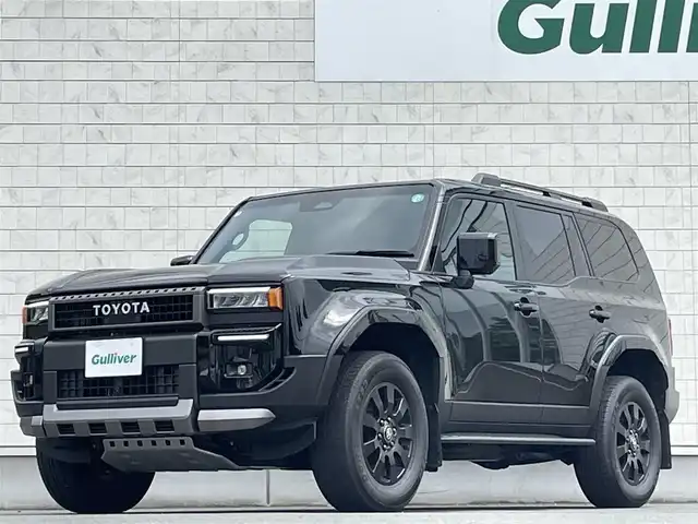 トヨタ ランドクルーザー ２５０ VX ファーストエディション 岩手県 2024(令6)年 1.4万km ブラック 禁煙車/サンルーフ/パノラミックビューモニター/デジタルインナーミラー/トヨタセーフティセンス/・プリクラッシュセーフティ/・レーンディパーチャーアラート/・ブラインドスポットモニター/・プロアクティブドライビングアシスト/・クリアランスソナー/・リヤクロストラフィックアラート/・リヤカメラディテクション/・ロードサインアシスト/・レーダークルーズコントロール/純正Tコネクトナビ/→フルセグTV/Bluetooth/Apple Car Play/Android Auto/FM/AM/USB/HDMI/Miracast/ビルトインETC2.0/パワーバックドア/革巻きステアリング/ステアリングスイッチ/ステアリングヒーター/ブラウンレザーシート/前席シートヒーター/前席シートベンチレーション/運転席パワーシート/電子パーキング/ブレーキオートホールド/〇プッシュスタート/〇スマートキー/オートライト/LEDヘッドライト/フォグランプ/オートマチックハイビーム/〇純正18インチAW/〇純正フロアマット/〇純正ドアバイザー/〇電動格納ウィンカーミラー/横滑り防止機能