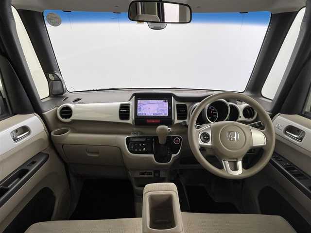 ホンダ Ｎ ＢＯＸ G Lパッケージ 群馬県 2016(平28)年 5.6万km プレミアムディープモカパール 衝突軽減ブレーキ　純正７インチナビ　バックカメラ　両側パワースライドドア　ＨＩＤオートライト　ベンチシート　純正１４インチＡＷ　ステアリングリモコン　カーテンエアバッグ　アイドリングストップ　禁煙車