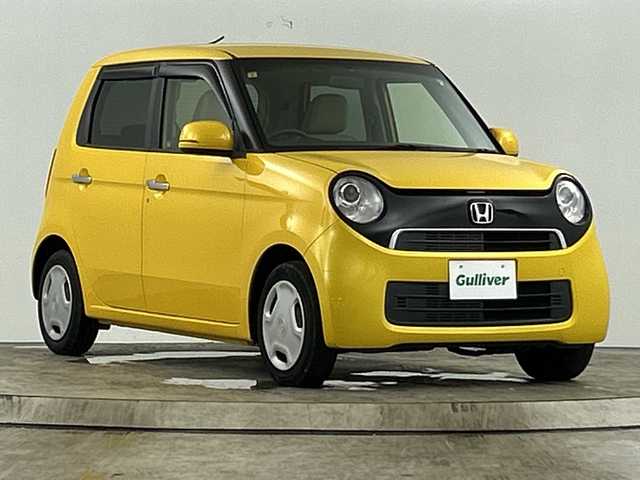 ホンダ Ｎ ＯＮＥ G Lパッケージ 愛知県 2014(平26)年 6万km プレミアムイエローパールⅡ 純正7インチナビ/（Bluetooth、ワンセグ、DVD）/バックカメラ/ETC/ステアリングスイッチ/ECON/バイキセノンヘッドライト/オートエアコン/スマートキー/プッシュスタート