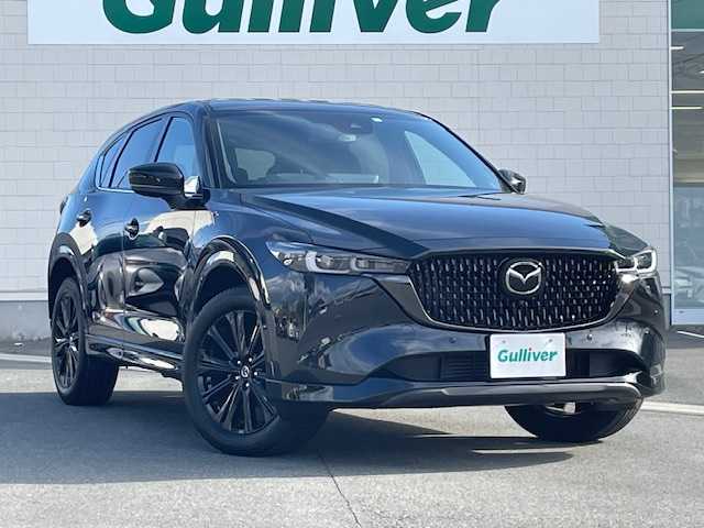 マツダ ＣＸ－５ XD スポーツアピアランス 静岡県 2024(令6)年 0.9万km ジェットブラックマイカ ●純正ディスプレイオーディオ/(フルセグ/Bluetooth/ApplecarPlay/AndroidAuto)/●合皮シート/●前席パワーシート/●全席シートヒーター/●前席エアシート/●全方位カメラ/●マツダライダークルーズコントロール/●ブラインドスポットモニター/●衝突被害軽減システム/●レーンキープアシスト/●前後コーナーセンサー/●電動パーキングブレーキ/●オートブレーキホールド/●LEDヘッドライト/●オートライト/●革巻きステアリング/●ステアリングスイッチ/●ステアリングヒーター/●電動リアゲート/●ヘッドアップディスプレイ/●パドルシフト/●置くだけ充電/●BOSEサウンドシステム/●スマートキー/●プッシュスタート/●純正フロアマット/●純正19インチアルミホイール/●W＋サイド＋カーテンSRS＋ABS/●保証書/●取扱説明書