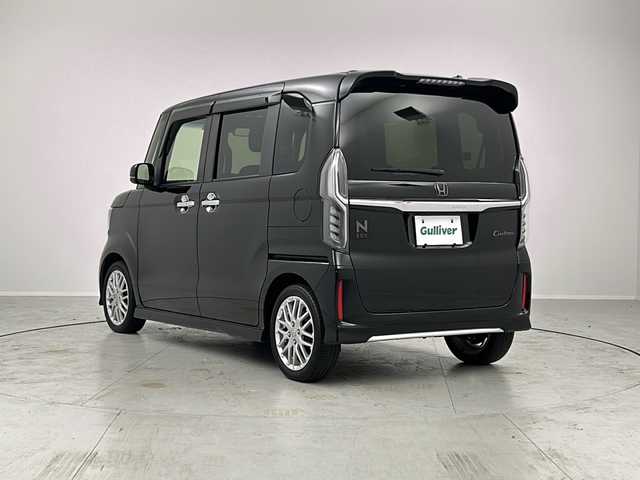 ホンダ Ｎ ＢＯＸ カスタム L ターボ 茨城県 2022(令4)年 5.3万km クリスタルブラックパール ホンダセンシング/純正ナビ/　　CD/DVD/BT/フルセグ/バックカメラ/両側パワースライドドア/レーダークルーズコントロール/LEDオートライト/ハーフレザーシート/シートヒーター/純正15インチアルミホイール/ステアリングスイッチ/アイドリングストップ/USBポート/ビルトインETC/禁煙車