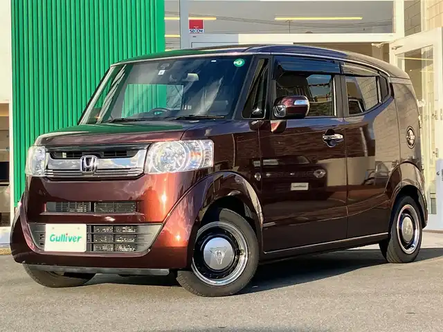 ホンダ Ｎ ＢＯＸ スラッシュ G Lインテリアカラーパッケージ 静岡県 2019(令1)年 3.5万km プレミアムアガットブラウンP エンジンスタートボタン/パワーステアリング/パワーウィンドウ/取扱説明書/アイドリングストップ/オートエアコン/スマートキー/スペアキー１本/USB入力端子/ETC/純正フロアマット/合皮シート/D席N席シートヒーター/ベンチシート/ABS/横滑り防止装置/オートライト/LEDヘッドライト/W+サイドエアバッグ/カーテンエアバッグ/衝突軽減システム