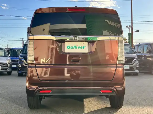 ホンダ Ｎ ＢＯＸ スラッシュ G Lインテリアカラーパッケージ 静岡県 2019(令1)年 3.5万km プレミアムアガットブラウンP エンジンスタートボタン/パワーステアリング/パワーウィンドウ/取扱説明書/アイドリングストップ/オートエアコン/スマートキー/スペアキー１本/USB入力端子/ETC/純正フロアマット/合皮シート/D席N席シートヒーター/ベンチシート/ABS/横滑り防止装置/オートライト/LEDヘッドライト/W+サイドエアバッグ/カーテンエアバッグ/衝突軽減システム