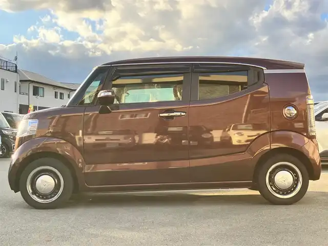 ホンダ Ｎ ＢＯＸ スラッシュ G Lインテリアカラーパッケージ 静岡県 2019(令1)年 3.5万km プレミアムアガットブラウンP エンジンスタートボタン/パワーステアリング/パワーウィンドウ/取扱説明書/アイドリングストップ/オートエアコン/スマートキー/スペアキー１本/USB入力端子/ETC/純正フロアマット/合皮シート/D席N席シートヒーター/ベンチシート/ABS/横滑り防止装置/オートライト/LEDヘッドライト/W+サイドエアバッグ/カーテンエアバッグ/衝突軽減システム