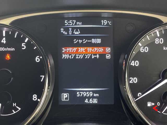 日産 エクストレイル 20X エクストリーマーX Eブレーキ 群馬県 2014(平26)年 5.8万km ダイヤモンドブラック サンルーフ　純正ナビ　全周囲カメラ　クルーズコントロール　パートタイム４ＷＤ　ダウンヒルアシストコントロール　シートヒーター　ＢＳＭ　衝突被害軽減ブレーキ　アイドリングストップ　スマートキー　禁煙車