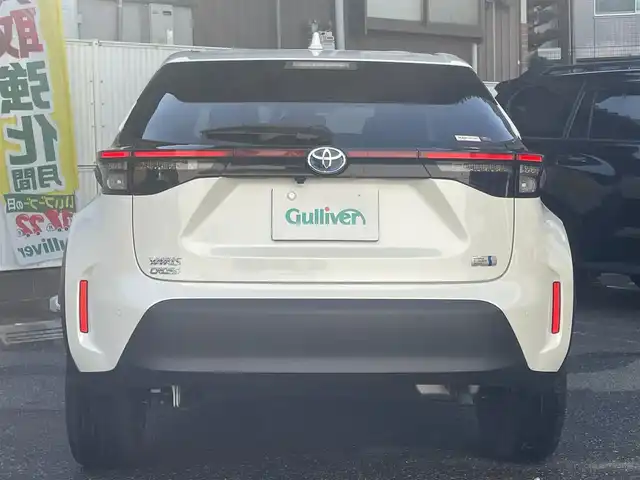 トヨタ ヤリスクロス ハイブリッド Z 愛知県 2022(令4)年 3.9万km ホワイトパールクリスタルシャイン ワンオーナー/純ディスプレイオーディオナビ/パノラマビューカメラ/ハーフレザーシート/トヨタセーフティセンス/レーダークルーズコントロール/純18インチAW/ETC2.0/保証書　取説/スペアキー