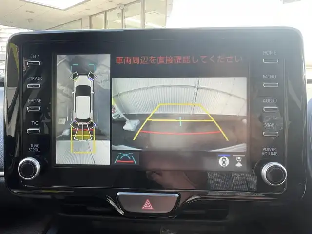 トヨタ ヤリスクロス ハイブリッド Z 愛知県 2022(令4)年 3.9万km ホワイトパールクリスタルシャイン ワンオーナー/純ディスプレイオーディオナビ/パノラマビューカメラ/ハーフレザーシート/トヨタセーフティセンス/レーダークルーズコントロール/純18インチAW/ETC2.0/保証書　取説/スペアキー