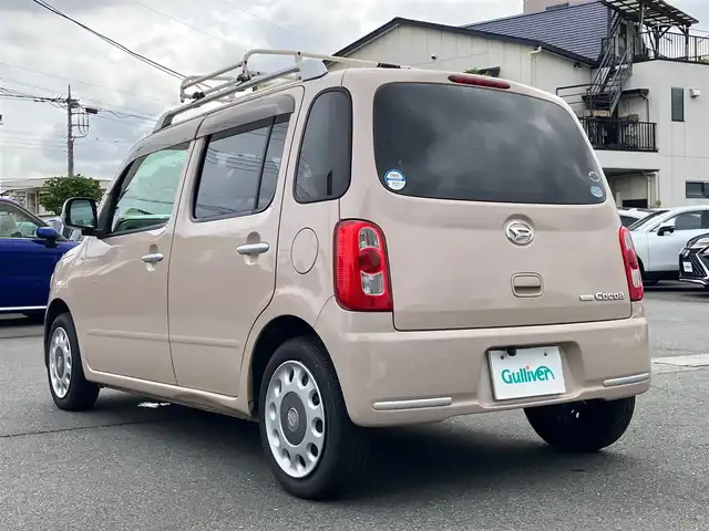 ダイハツ ミラ ココア プラスX 静岡県 2010(平22)年 7.9万km ココアベージュマイカメタリック パワーステアリング/パワーウィンドウ/リモコンキー/保証書/取扱説明書/記録簿/AAC/ETC/SDナビ（フルセグTV、BT接続、CDチェンジャー、DVD再生機能有）/ベンチシート/布シート/純正フロアマット/ルーフレール/ABS/盗難防止装置/キセノンヘッドライト/Wエアバック