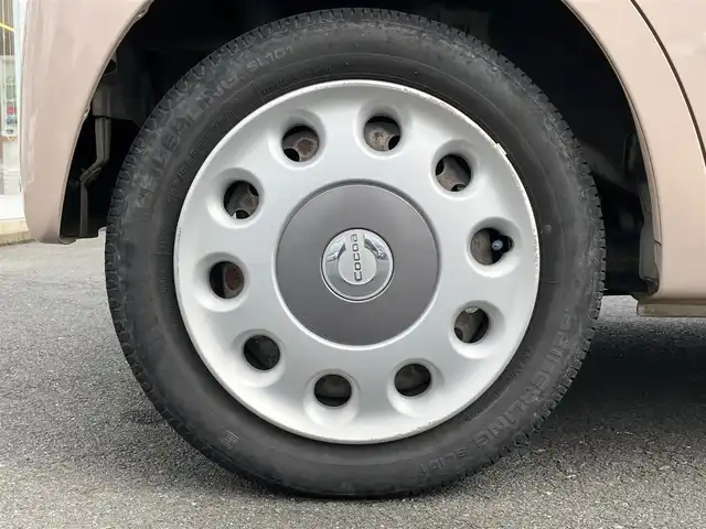 ダイハツ ミラ ココア プラスX 静岡県 2010(平22)年 7.9万km ココアベージュマイカメタリック パワーステアリング/パワーウィンドウ/リモコンキー/保証書/取扱説明書/記録簿/AAC/ETC/SDナビ（フルセグTV、BT接続、CDチェンジャー、DVD再生機能有）/ベンチシート/布シート/純正フロアマット/ルーフレール/ABS/盗難防止装置/キセノンヘッドライト/Wエアバック