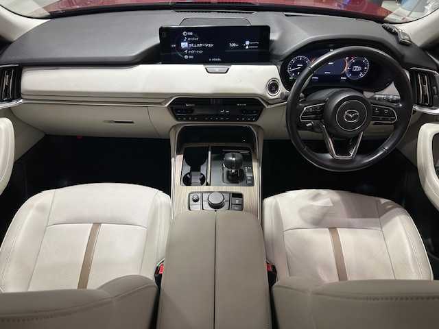 マツダ ＣＸ－６０ 宮城県 2022(令4)年 2.8万km ソウルレッドクリスタルM アイアクティブセンス/・アドバンスト・スマート・シティ・ブレーキ・サポート/・AT誤発進抑制制御/・スマート・シティ・ブレーキ・サポート/・スマート・ブレーキ・サポート/・３６０°ビューモニター/・リアパーキングセンサー/・アダプティブ・LED・ヘッドライト/・ハイビーム・コントロール・システム/・車線逸脱警報システム/・レーン・キープ・アシスト・システム/・ブラインド・スポット・モニタリング/・マツダ・レーダー・クルーズ・コントロール/・ドライバー・モニタリング/・トラクションコントロールシステム/・クルージング＆トラフィック・サポート/４WD/純正SDナビ/BOSEサウンド/フルセグTV/全方位車外カメラ/本革シート/パワーシート/シートメモリー/全席シートヒーター/エアシート/電動リアゲート/純正アルミホイール/Bluetooth/USB入力端子/HDMI/アイドリングストップ/スマートキー