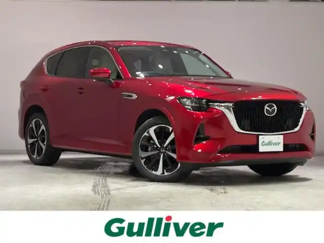 マツダ ＣＸ－６０ 宮城県 2022(令4)年 2.8万km ソウルレッドクリスタルM アイアクティブセンス/・アドバンスト・スマート・シティ・ブレーキ・サポート/・AT誤発進抑制制御/・スマート・シティ・ブレーキ・サポート/・スマート・ブレーキ・サポート/・３６０°ビューモニター/・リアパーキングセンサー/・アダプティブ・LED・ヘッドライト/・ハイビーム・コントロール・システム/・車線逸脱警報システム/・レーン・キープ・アシスト・システム/・ブラインド・スポット・モニタリング/・マツダ・レーダー・クルーズ・コントロール/・ドライバー・モニタリング/・トラクションコントロールシステム/・クルージング＆トラフィック・サポート/４WD/純正SDナビ/BOSEサウンド/フルセグTV/全方位車外カメラ/本革シート/パワーシート/シートメモリー/全席シートヒーター/エアシート/電動リアゲート/純正アルミホイール/Bluetooth/USB入力端子/HDMI/アイドリングストップ/スマートキー