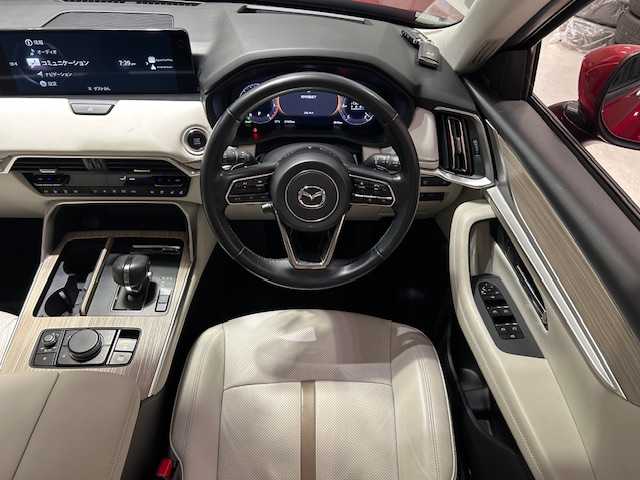 マツダ ＣＸ－６０ 宮城県 2022(令4)年 2.8万km ソウルレッドクリスタルM アイアクティブセンス/・アドバンスト・スマート・シティ・ブレーキ・サポート/・AT誤発進抑制制御/・スマート・シティ・ブレーキ・サポート/・スマート・ブレーキ・サポート/・３６０°ビューモニター/・リアパーキングセンサー/・アダプティブ・LED・ヘッドライト/・ハイビーム・コントロール・システム/・車線逸脱警報システム/・レーン・キープ・アシスト・システム/・ブラインド・スポット・モニタリング/・マツダ・レーダー・クルーズ・コントロール/・ドライバー・モニタリング/・トラクションコントロールシステム/・クルージング＆トラフィック・サポート/４WD/純正SDナビ/BOSEサウンド/フルセグTV/全方位車外カメラ/本革シート/パワーシート/シートメモリー/全席シートヒーター/エアシート/電動リアゲート/純正アルミホイール/Bluetooth/USB入力端子/HDMI/アイドリングストップ/スマートキー