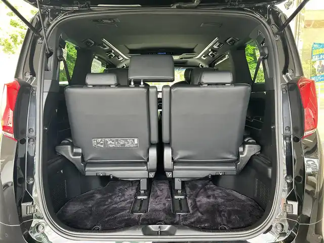 トヨタ アルファードハイブリット エグゼクティブ ラウンジ S 福島県 2018(平30)年 8.7万km ブラック 登録時走行距離：86/504km/メーカー純正SDナビ/（フルセグ/CD/DVD/AM/FM/BT接続/AUX/USB）/モデリスタフルエアロ/ETC2.0/JBLサウンド/オットマンシート/モデリスタAW/ツインサンルーフ/社外ドライブレコーダー前後/ステアリングヒーター/クルーズコントロール/電格ミラー/アラウンドビューモニター/シートヒーター/パワーシートD席/コーナーセンサー/デジタルインナーミラー/パワーバックドア