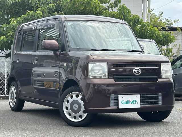 ダイハツ ムーヴ コンテ X 奈良県 2014(平26)年 8.6万km プラムブラウンクリスタルマイカ ワンオーナー/バックカメラ/ドアバイザー/社外ナビ/パワーステアリング/パワーウインドウ/Wエアバック/保証書/取扱説明書/記録簿