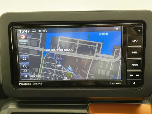 ダイハツ タフト G ターボ 宮崎県 2022(令4)年 3万km クロムグレーメタリック スマ―トアシスト3/〇衝突警報機能/〇衝突回避支援ブレーキ機能（対車両・対歩行者［昼夜］）/〇ブレーキ制御付き誤発進抑制機能（前方・後方）/〇車線逸脱警報機能/〇車線逸脱抑制制御機能/〇路側逸脱警報機能/〇オートハイビーム/〇全車速追従機能付きACC（アダプティブクルーズコントロール）/〇コーナーセンサー/社外7インチSDナビ/フルセグTV/CD/DVD/Bluetooth/バックカメラ/LEDヘッドライト/シートヒーター/ドライブレコーダー/純正15インチAW/ETC/スマートキー×２