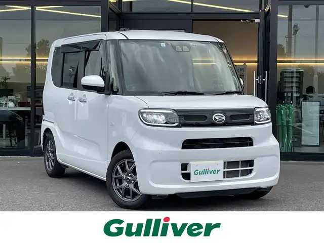 ダイハツ タント X 栃木県 2021(令3)年 2.7万km シャイニングホワイトパール スマートアシスト/純正メモリナビ/フルセグTV/DVD/Bluetooth/USB/バックカメラ/ETC/ナビ連動前後ドライブレコーダー/両側パワースライドドア/LEDヘッドライト/コーナーセンサー/D席ロングスライドシート/アイドリングストップ/ステアリングリモコン/社外14インチAW/ダッシュマット/純正フロアマット/保証書/取説