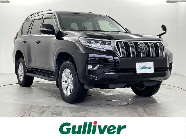 トヨタ ランドクルーザー プラド TX 福井県 2019(令1)年 5.1万km ブラック 社外アルパインナビ/・Bluetooth/フルセグTV/CD/DVD/HDMI/アダプティブクルーズコントロール/レーンキープアシスト/スカイルーフ/ビルトインETC/純正17インチAW/クリアランスソナー/ルーフレール/オートライト/オートハイビーム
