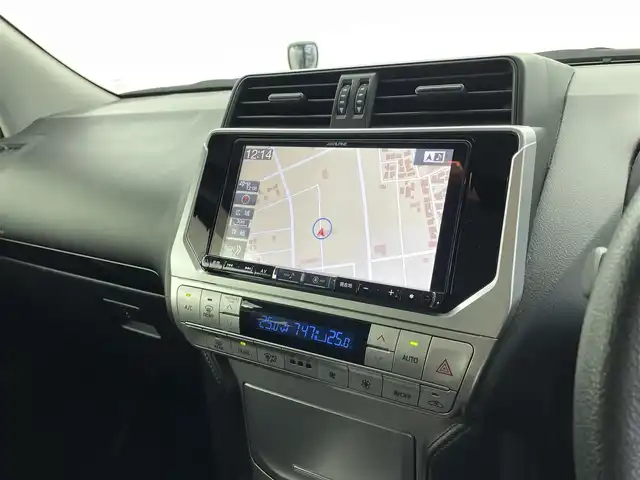 トヨタ ランドクルーザー プラド TX 福井県 2019(令1)年 5.1万km ブラック 社外アルパインナビ/・Bluetooth/フルセグTV/CD/DVD/HDMI/アダプティブクルーズコントロール/レーンキープアシスト/スカイルーフ/ビルトインETC/純正17インチAW/クリアランスソナー/ルーフレール/オートライト/オートハイビーム