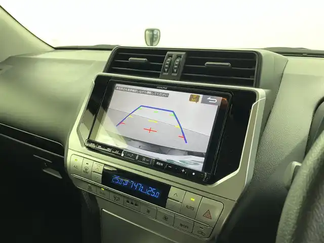 トヨタ ランドクルーザー プラド TX 福井県 2019(令1)年 5.1万km ブラック 社外アルパインナビ/・Bluetooth/フルセグTV/CD/DVD/HDMI/アダプティブクルーズコントロール/レーンキープアシスト/スカイルーフ/ビルトインETC/純正17インチAW/クリアランスソナー/ルーフレール/オートライト/オートハイビーム