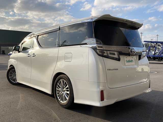 トヨタ ヴェルファイア Z Gエディション 新潟県 2018(平30)年 5.6万km ホワイトパールクリスタルシャイン 　ワンオーナー/　フルセグテレビ/　バックカメラ/　ウィンカーミラー/　クルーズコントロール/　ドアバイザー/　プッシュスタート/　両側パワースライドドア/　ETC/　LEDヘッドライト/　フリップダウンモニター/　レザーシート/　シートヒーター/　シートクーラー/　車高調/　純正足回り有り/　純正OPアルミホイール