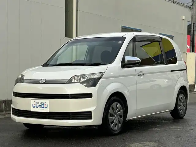 トヨタ スペイド F ジャック 福島県 2014(平26)年 11.8万km ホワイトパールクリスタルシャイン (株)IDOMが運営する【じしゃロン福島店】の自社ローン専用車両になります。こちらは現金またはオートローンご利用時の価格です。自社ローンご希望の方は別途その旨お申付け下さい/禁煙車/純正SDナビ/地デジTV/片側パワースライドドア/バックカメラ/ＨＩＤ/ブレーキアシスト/チルトステアリング/ETC