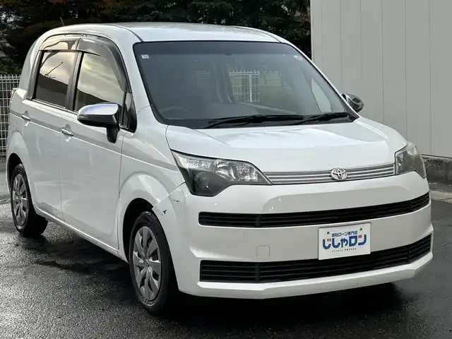 トヨタ スペイド F ジャック 福島県 2014(平26)年 11.8万km ホワイトパールクリスタルシャイン (株)IDOMが運営する【じしゃロン福島店】の自社ローン専用車両になります。こちらは現金またはオートローンご利用時の価格です。自社ローンご希望の方は別途その旨お申付け下さい/禁煙車/純正SDナビ/地デジTV/片側パワースライドドア/バックカメラ/ＨＩＤ/ブレーキアシスト/チルトステアリング/ETC
