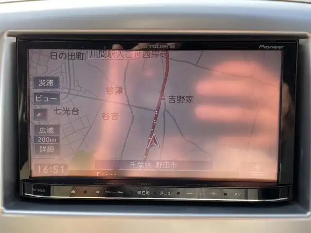スズキ ワゴンＲ FX 千葉県 2014(平26)年 7.4万km フィズブルーパールメタリック ワンオーナー/社外SDナビ【AVIC-MRZ02】/キーレスキー/社外ドライブレコーダー/アイドリングストップ/ヘッドライトレベライザー/ドアバイザー