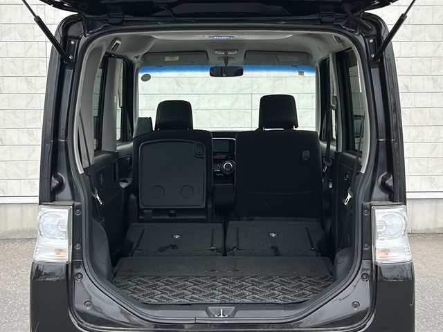 ダイハツ タント カスタム RS 茨城県 2012(平24)年 11.8万km ブラックマイカメタリック ワンオーナー/純正メモリナビ【NSZT-W66D】/(CD・DVD・BT・ラジオ再生)/片側パワースライドドア/ETC/HIDヘッドライト/純正15inアルミホイール/純正フロアマット/リモコンキー/取扱説明書/保証書