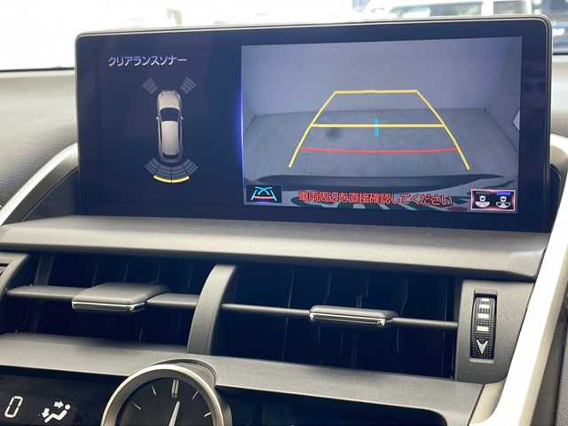 レクサス ＮＸ 300h バージョンL 沖縄県 2019(令1)年 5万km ソニックチタニウム 純正ナビ/（フルセグTV　DVD　Bluetooth接続）/バックカメラ/ETC2.0/レーダークルーズコントロール/レザーシート/シートヒーター/パワーシート/パワーバックドア/クリアランスソナー/ステアリングスイッチ/革巻きステアリング/パドルシフト/BSM/LEDヘッドライト/オートライト/純正フロアマット/ドアバイザー/スマートキー/スペアキー/プッシュスタート/純正18インチアルミホイール/保証書/取扱説明書/プッシュスタート