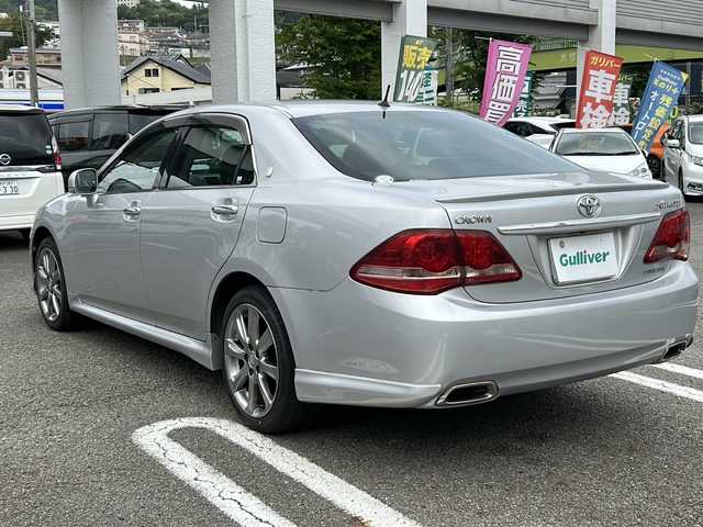 トヨタ クラウン アスリート ナビパッケージ 兵庫県 2009(平21)年 5万km シルバーM ワンオーナー/純正HDDナビ/フルセグTV/Bluetooth/MSV/バックカメラ/ETC/クルーズコントロール/オートライト(HIDヘッドライト)/パワーシートN席、D席/革巻きステアリング/電動チルト/テレスコピックステアリング/プラズマクラスター付オートエアコン/取扱説明書・保証書