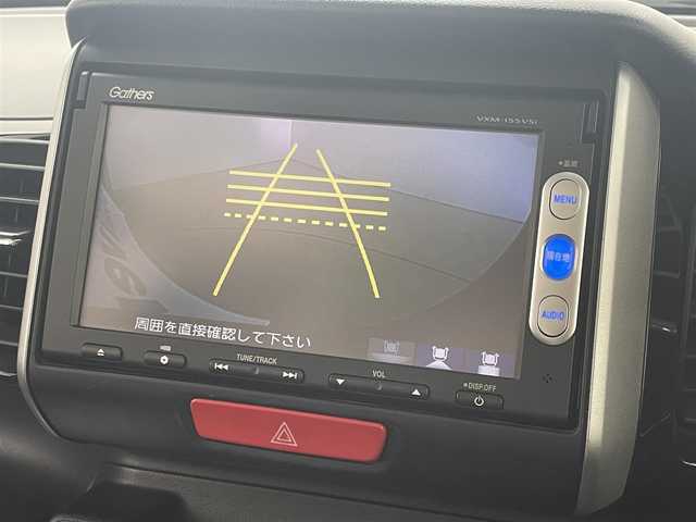 ホンダ Ｎ ＢＯＸ カスタム G ターボ Lパッケージ 埼玉県 2015(平27)年 6万km スマートブラック 純正ナビ　/地デジＴＶ/バックカメラ　　/あんしんパッケージ　/クルーズコントロール　/両側パワースライドドア　/ハーフレザー　/純正アルミホイール　/パドルシフト　/ＨＩＤオートライト　/スマートキー　/ETC