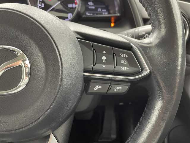 マツダ ＣＸ－３ 20SプロアクティブSパッケージ 熊本県 2018(平30)年 5万km マシーングレープレミアムM 純正ナビ（ＣＤ・ＤＶＤ・フルセグ・ＢＴ・ＡＵＸ）/バックカメラ　/ＥＴＣ　/レーダークルーズコントロール　/後ろのみコーナーセンサー　/前席シートヒーター　/ステアリングヒーター/運転席パワーシート/ブラインドスポットモニター　/衝突軽減ブレーキ/レーンキープアシスト/標識認識機能/アテンションアラート/横滑り防止/アイドリングストップ/ヘッドアップディスプレイ/ハーフレザーシート/社外フロアマット/純正１８インチAW/オートライト/LEDヘッドライト/フォグライト/スマートキー/プッシュスタート/保証書