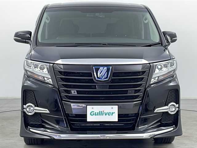 トヨタ アルファードハイブリット SR Cパッケージ 道央・札幌 2016(平28)年 7.5万km スパークリングブラックパールクリスタルシャイン ・4WD/・モデリスタエアロ/・純正ナビBT&CD&DVD&AUX&SD&USB&フルセグTV/・JBLプレミアムサウンド/・バックカメラ/・両側パワースライドドア/・パワーバックドア/・レーダークルーズコントロール/・衝突被害軽減ブレーキ/・クリアランスソナー/・横滑り防止装置/・パーキングアシスト/・前席シートヒーター/・前席パワーシート/・ステアリングスイッチ/・電動格納ミラー/・ETC/・レザーシート/・ステアリングヒーター/・LEDヘッドライト/・オートライト/・オートマチックハイビーム/・スマートキー/・スペアキー