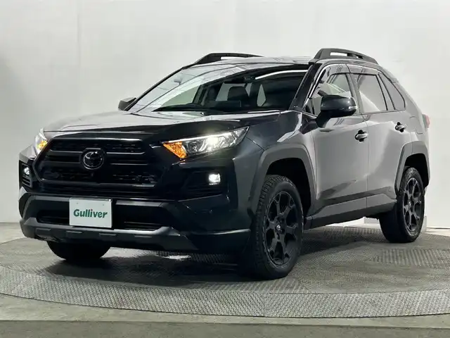 トヨタ ＲＡＶ４ アドベンチャー オフロードPKG 大阪府 2022(令4)年 2.4万km グレーメタリック 純正ディスプレイオーディオ　ナビ　全周囲カメラ　BT フルセグTV トヨタセーフティーセンス　レーダークルーズコントロール　前後ドライブレコーダー　シートヒーター　エアーシート　パワーシート　ハンドルヒーター　BSM　オートライト　LEDヘッドライト