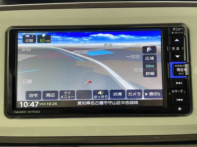 ダイハツ ムーヴ キャンバス G メイクアップ リミテッド　SAⅢ 愛知県 2020(令2)年 2.5万km ブラックマイカメタリック /純正ナビ　//CD DVD BT フルセグTV　SD USB FM AM//アラウンドビューモニター　//両側パワースライドドア　//スマートアシスト　//レーンキープアシスト//オートハイビーム//オートライト//スマートキー//LEDヘッドライト　//純正フォグライト　//リアクリアランスソナー　//純正フロアマット　//純正ドアバイザー