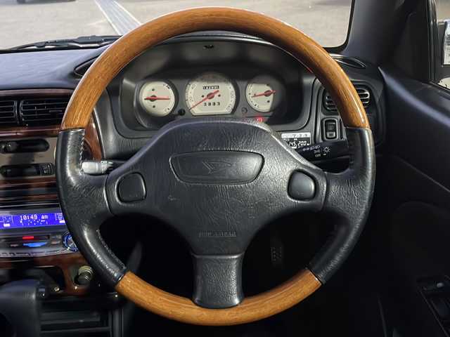 ダイハツ オプティ クラシック Sエディション 愛媛県 2000(平12)年 14.3万km ホワイトパールマイカ 社外オーディオ/社外アルミホイール/AC/電格ミラー/純正フロアマット/取扱説明書