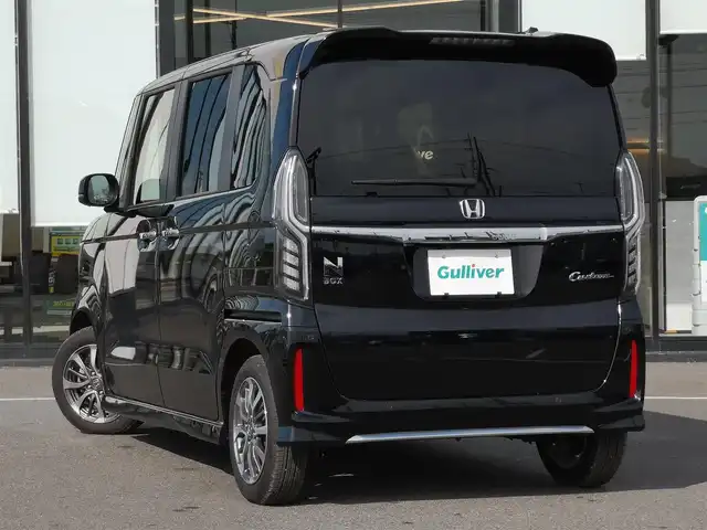 ホンダ Ｎ ＢＯＸ カスタム L 茨城県 2022(令4)年 2.1万km クリスタルブラックパール 純正ナビ/【DISC・ラジオ・TV・iPod・SD・USB・BT・AUX】/シートヒーター/レーダークルコン/ETC/Bカメラ/前後ドラレコ/後方コーナーセンサー/両側パワスラ/オートライト/Fフォグ/LEDライト/ステリモ/アイドリングストップ/純正アルミホイール/チップアップシート/シートバックテーブル/ロールサンシェード