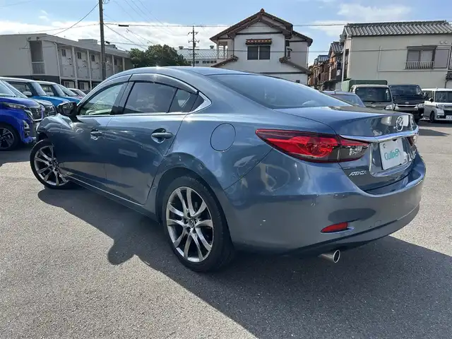 マツダ アテンザ セダン 25S Lパッケージ 愛知県 2014(平26)年 5.8万km ブルーリフレックスマイカ スマートキー/プッシュスタート/純正8インチナビ/TV/BT/バックカメラ/純正ETC/純正19インチAW/BOSEサウンドシステム/レーダークルーズコントロール/アイドリングストップ/レザーシート/パワーシート（D席メモリー付き）/前席シートヒーター/純正フロアマット