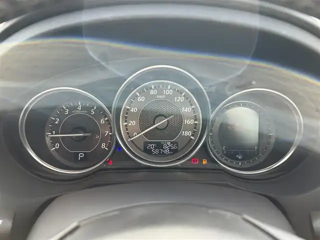 マツダ アテンザ セダン 25S Lパッケージ 愛知県 2014(平26)年 5.8万km ブルーリフレックスマイカ スマートキー/プッシュスタート/純正8インチナビ/TV/BT/バックカメラ/純正ETC/純正19インチAW/BOSEサウンドシステム/レーダークルーズコントロール/アイドリングストップ/レザーシート/パワーシート（D席メモリー付き）/前席シートヒーター/純正フロアマット