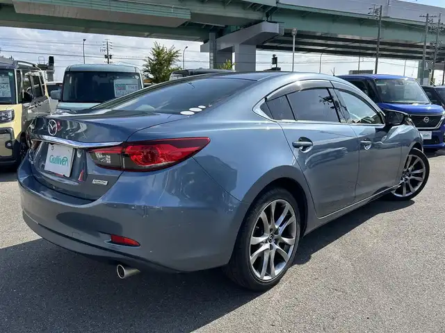 マツダ アテンザ セダン 25S Lパッケージ 愛知県 2014(平26)年 5.8万km ブルーリフレックスマイカ スマートキー/プッシュスタート/純正8インチナビ/TV/BT/バックカメラ/純正ETC/純正19インチAW/BOSEサウンドシステム/レーダークルーズコントロール/アイドリングストップ/レザーシート/パワーシート（D席メモリー付き）/前席シートヒーター/純正フロアマット