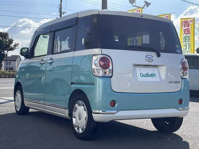 ダイハツ ムーヴ キャンバス X メイクアップ SA Ⅱ 香川県 2017(平29)年 5.1万km パールホワイトⅢ/ファインミントメタリック 2トーン 社外ナビ（ワンセグTV/CD/DVD再生）/前方ドライブレコーダー/両側スライドドア/オートライト/アイドリングストップ/ETC/スペアキー