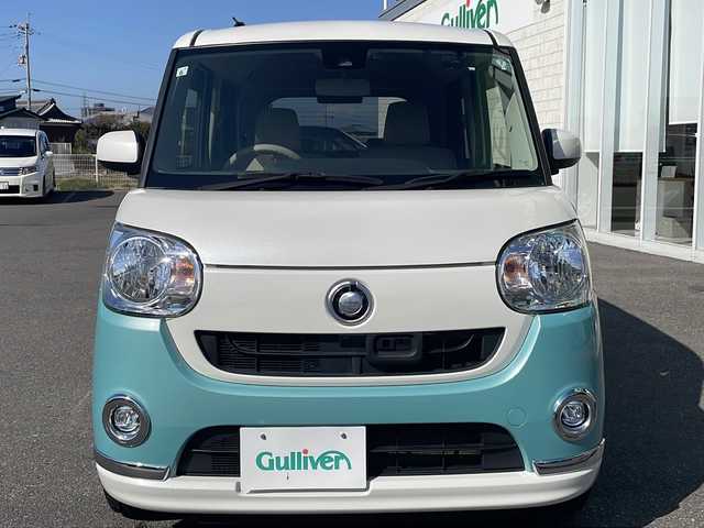 ダイハツ ムーヴ キャンバス X メイクアップ SA Ⅱ 香川県 2017(平29)年 5.1万km パールホワイトⅢ/ファインミントメタリック 2トーン 社外ナビ（ワンセグTV/CD/DVD再生）/前方ドライブレコーダー/両側スライドドア/オートライト/アイドリングストップ/ETC/スペアキー